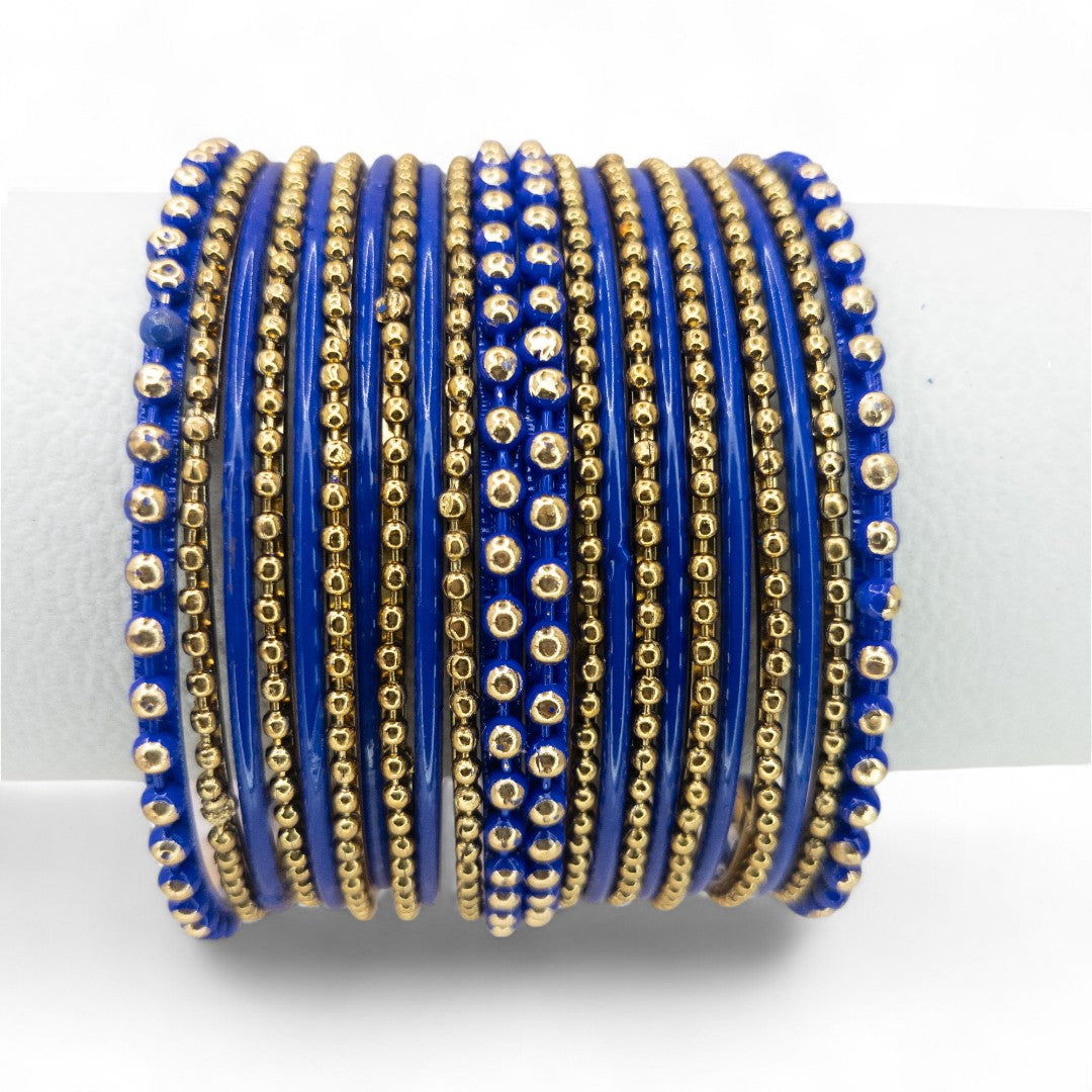 Armreifen Set - Metal Armreifen - Blau